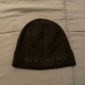 Givenchy Paris unisex black hat GREAT SHAPE made in Italy
